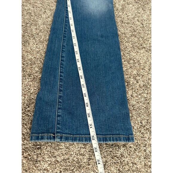 Torrid Slim Boot Jeans Stretchy Flare Leg Bootcut Medium Blue Wash High Rise 16R - Picture 6 of 11